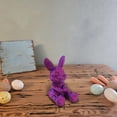thumbnail image 4 of Easter Bunny with Bunnies Easter Basket Stuffers 3D Printed Animals for Home Desk Decor Fun Easter, K, 4 of 4