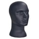 thumbnail image 5 of Peluca Masculina Macarena de 22 Pulgadas Toupee Maniquí Sombrero Negro, 5 of 8