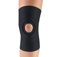 thumbnail image 2 of OTC Knee Support, Encircling Stabilizer Pad, Neoprene, Black, Medium, 2 of 7