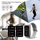 thumbnail image 4 of Reloj Inteligente Deportivo H77 Smartwatch Bluetooth 1.57 Bisel Plata, 4 of 5