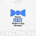 thumbnail image 4 of Inktastic Happy First Mother's Day, Mommy Bow Tie Girls Baby Dress, 4 of 5