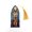 A001- Style A, variant on Book Accessories, Stained Glass Acrylic Book Mark with Golden Tassel, Reading Accessories for Book Lovers, Stained Glass Window Design 6X2.5 Inch Translucent Page Marker,