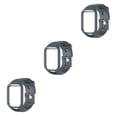 thumbnail image 4 of Maytalsory Silicone Wristband Strap For 2 3 Runner 2 3 Spark 3 GPS Watch grey 3Set, 4 of 6