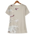 thumbnail image 7 of Dyfzdhu 250th Anniversary Usa Shirt T Shirts For Women Fashion Daily Casual V Neck Short Sleeve Tops Loose, 7 of 7