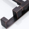 thumbnail image 5 of Oil Rubbed Bronze Towel Bars for Bathroom Wall Mounted Swivel Towel Rack Holder with Hooks 4-Arm, 5 of 5