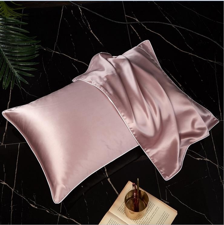 Silk Satin Pillowcase Singlesided Silky Satin Hair Beauty Pillow Case