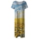 thumbnail image 4 of Vestido largo con estampado floral bohemio para mujer Fridja  qw1337, 4 of 5