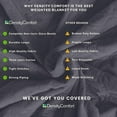thumbnail image 4 of Weighted Blanket for Adults 15 lbs 48x72" Full Size by DensityComfort | Helps With Anxiety, Stress, ADHD, Insomnia, Autism, 4 of 7