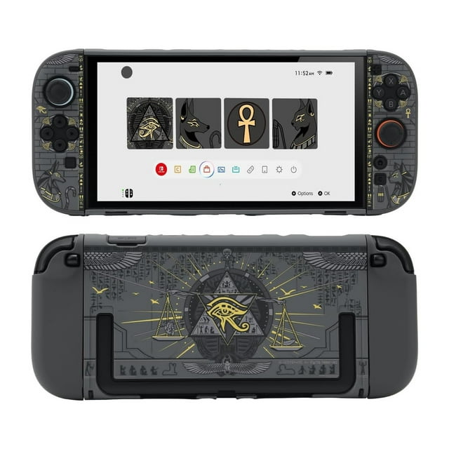 Funda protectora compatible con Nintendo Switch 2, funda rígida y delgada acoplable para consola y mandos Joy Con