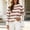 Watermelon Red, variant on Fesfesfes Women's Striped Color Block Knit Sweater Round Neck Long Sleeve Soft Warm Cozy Lightweight Casual Pullover Top for Fall Winter Daily Wear