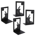 thumbnail image 4 of Soportes para estantes de libros Higoodz sujetalibros resistentes con estampado avanzado, 4 of 8