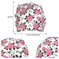 thumbnail image 4 of Logiee Rose Flowers Print Unisex Knit Beanie for Men Women Winter Hat,Beanies Skull Caps, 4 of 7