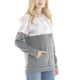 thumbnail image 2 of Bearsland Female Long Sleeve Maternity Nursing Sweatshirt Casual Breastfeeding Hoodie, 2 of 5