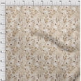 thumbnail image 4 of oneOone Rayon Brown3 Fabric Floral Craft Projects Decor Fabric Printed By The Yard 56 Inch Wide, 4 of 4