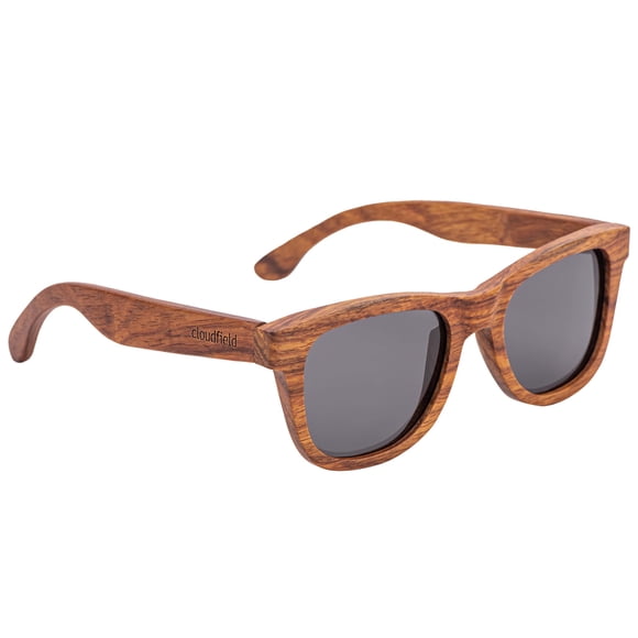 Gafas de sol Cloudfield con montura de madera y lentes polarizadas de 9 capas