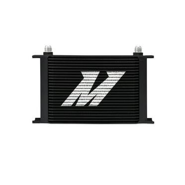Mishimoto Universal 25-Row Oil Cooler, Black