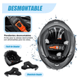 thumbnail image 2 of Casco Bloosom  Abatible Certificado Dot Para Moto Negro My-90 Talla XXL Negro, 2 of 4