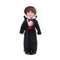 thumbnail image 2 of Muñeca de novio de cerámica de 30cm Gente clásica con negro, cabello para de juguetes, 2 of 6