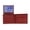 Burgundy, variant on Men's Genuine Leather Slim Bifold Men's Wallet- ID Credit Card Holder