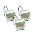 thumbnail image 1 of Shell Rummel Designed Sandstone Shower Hooks, 12-Pack, Grey, 1 of 3