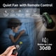 thumbnail image 5 of Ventilador de Camping Socool 20000mAh con Luz, 112 Horas, 8 Velocidades y Control Remoto, 5 of 7
