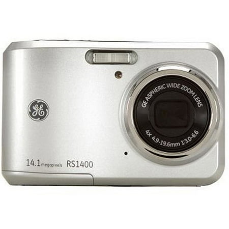 Refurbished General Electric RS1400 14.1MP Digital Camera w/ 4X Optical Zoom & 2.7 Inch LCD
