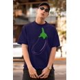 thumbnail image 2 of Halloween Vegetable Eggplant Costume Mens T Shirt, 2 of 5