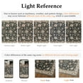 thumbnail image 4 of BERTHMEER 9'x12' Area Rugs for Living Room Bedroom Dining Room Farmhouse Vintage Oriental Traditional Large Rugs Machine Washable Non-slip Rugs Carpets,Black, 4 of 6