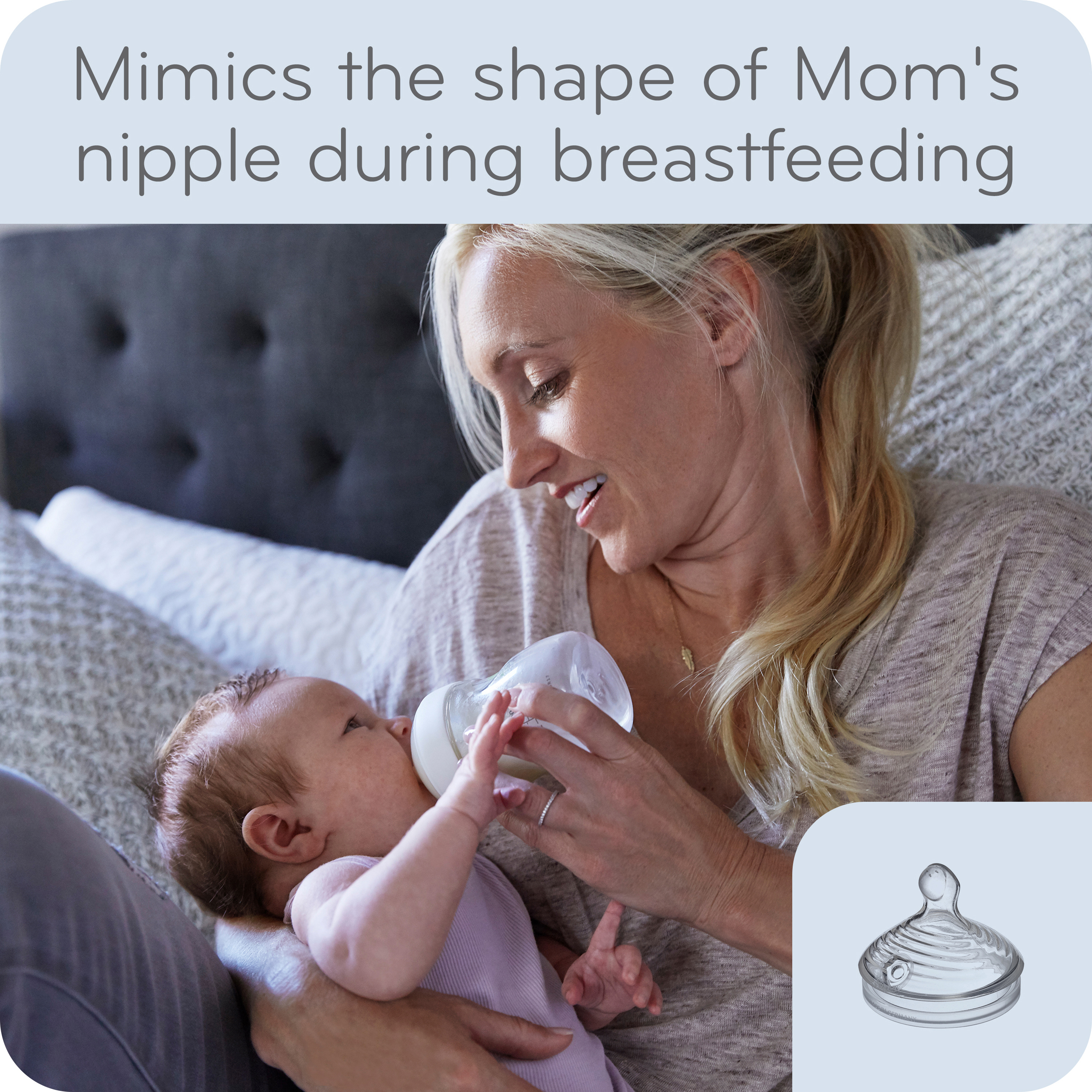 Simply Natural, Bottles, 0+ Months, Slow Flow, 2 Bottles, 5 oz (150 ml) Each, NUK