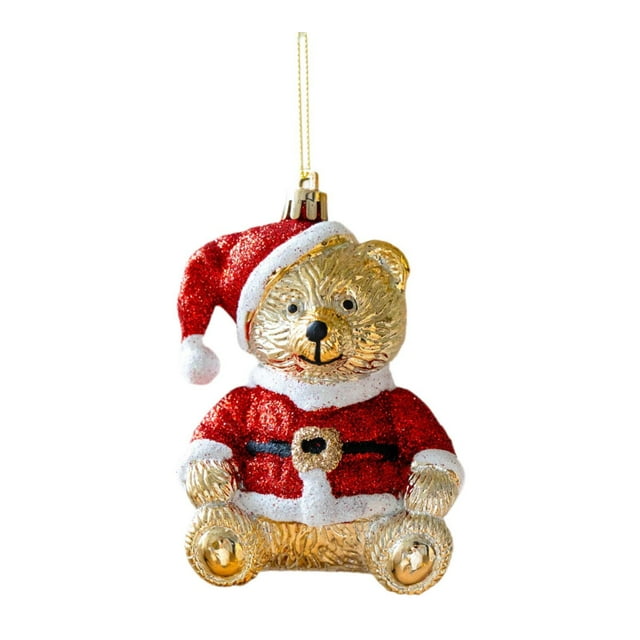 Adorno colgante de Navidad Oso Macarena