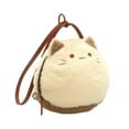 thumbnail image 2 of Bolso de peluche de gato, ligero, para maquillaje, ideal para viajes de trabajo, festivales y regalos festivos. 18 cm x 11 cm x 17 cm, 2 of 8