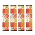 thumbnail image 5 of Chririnla Car Seat Belt Pads Breathable Polyester SBR Composite, Compatible with, Suitable for Sedan, Patchwork Floral, 5 of 8