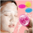 thumbnail image 3 of 3 Pcs Silicone Face Scrubbers,Exfoliator Brush,Facial Cleansing Brush,Soft Face Scrub Clean Brush, Acne Blackheads Removing Handheld Face Scrubber for Delicate, Sensitive,Dry Skin,Christmas Gifts, 3 of 6