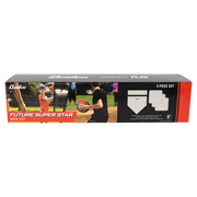 Baden Future Super Star Throw Down Base Set – 5-Piece Portable Rubber Bases for Kickball, Baseball, Softball & Field Games