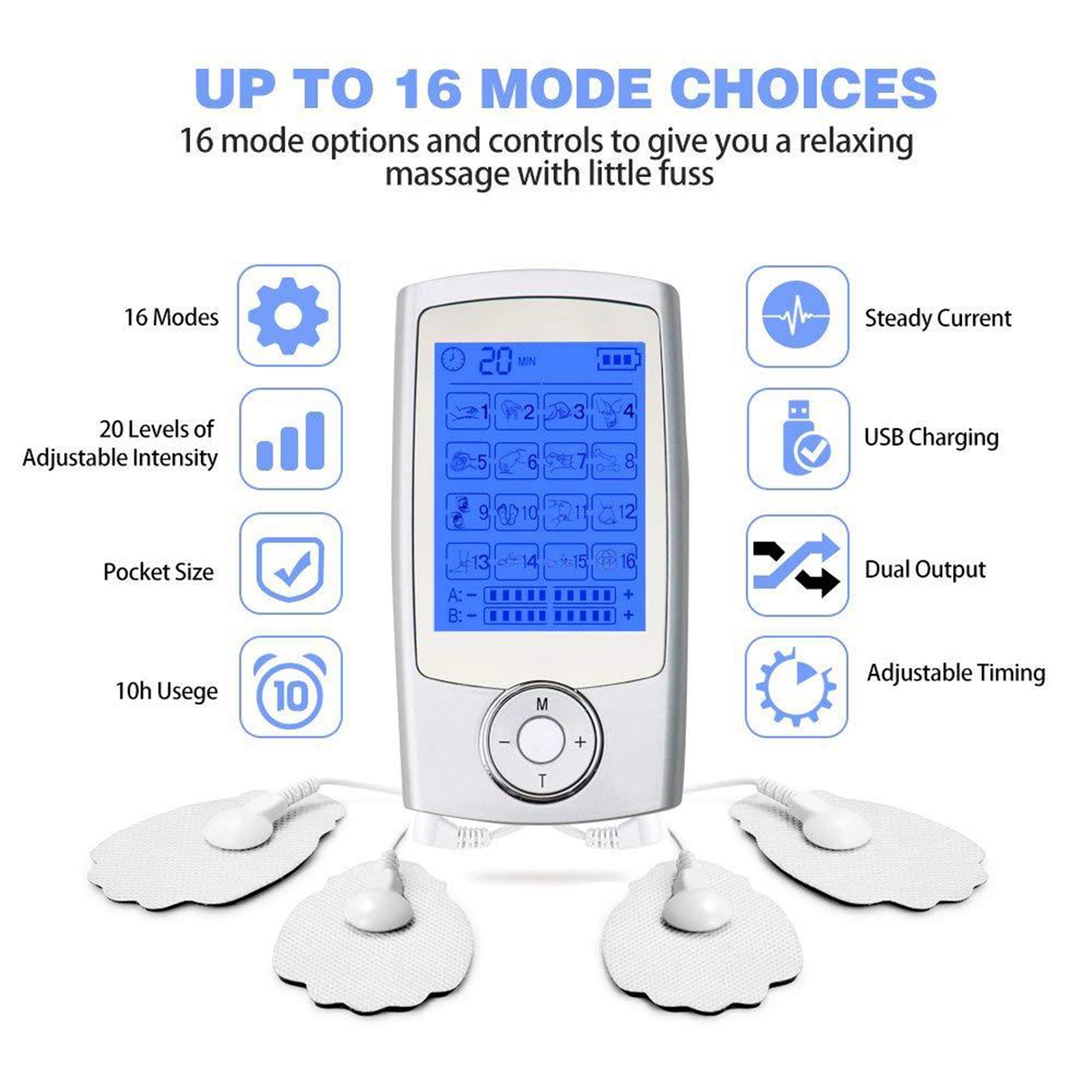 EMS Wireless Muscle Stimulator - Unisex Full Body Set – FitFirst