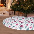 thumbnail image 6 of Yiaed Tulips Flowers Print Christmas Tree Skirt , Tree SkirtsTree Mat for Christmas Winter Holiday Indoor Decorations-36", 6 of 7