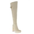 thumbnail image 4 of Maxi Botas Ruth color latte con hebilla 24 Dorothy Gaynor Maxi Botas Ruth color latte con hebilla 24, 4 of 6