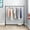 Black, variant on MAYEERTY Multifunctional Single Pole Freestanding Clothing Rack for Bedroom, Black