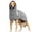Light Gray, variant on Large Dog Hoodie, Thick Sherpa Pullover Hoodie for Big Breeds Like Goldens, Ultra Warm and Comfortable for Cold Weather Protection. Green 4XL