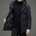 thumbnail image 2 of 2024 Nueva chaqueta de plumón larga gruesa de invierno para hombre, chaqueta cálida informal de lujo para negocios para hombre, ropa de moda, chaqueta de plumón, 2 of 5