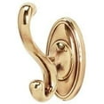thumbnail image 5 of Alno A8099 Classic 1-3/4"W Traditional Scroll Double Prong Single Wall Mount Solid Brass, 5 of 8