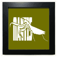 thumbnail image 1 of Insectes Nuisibles Craint Mante Animale Noir Cadre Carré Photo Mur Table, 1 of 3