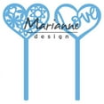 thumbnail image 3 of Marianne Design Creatables Heart Pins (set of 2), 3 of 4