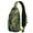 Beachside Palm, variant on Ocean Beach Sunset Palm Tree Sling Bag, Lightweight Crossbody Backpack with Vibrant Hawaiian Aesthetic, Great for Travel and Outdoor Fun