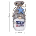 thumbnail image 3 of DefiDgd Ocean Style Gnome Fabric Decor,Knitted Faceless Plush Gnome Figurine Tabletop Shelf Ornament for Summer Home Living Room Beach Theme Party Holiday Decoration(A), 3 of 5
