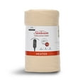 thumbnail image 3 of Sunbeam Fleece Eletric Heated Throw Blanket, Linen, 3 of 9