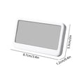 thumbnail image 3 of Digital Alarm Clock Temperature Humidity Monitor LED Display Time Date Desk Clock 3.4 In for Bedroom Office Kitchen Nightstand Table Indoor Comfort Monitor Home Weather Station Alarm Clock, 3 of 6