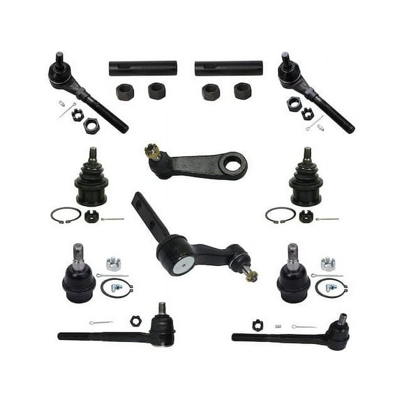 Front Ball Joint Tie Rod Pitman Idler Arm Kit - Compatible with 1997 - 2003 Ford F-150 1998 1999 2000 2001 2002