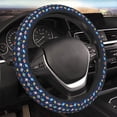 thumbnail image 3 of Picia Planets And Stars Car Steering Wheel Cover, Non-Slip, Breathable, Universal 15 inch, 3 of 7
