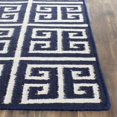 thumbnail image 4 of Safavieh Dhurries Tapis Contemporain Marine - Rond 7 Pieds, 4 of 4